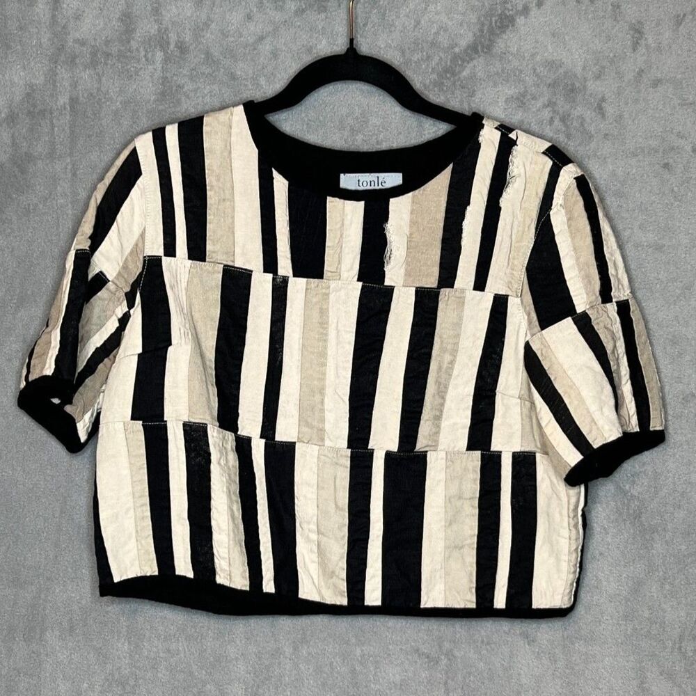 Tonle Kita Short Sleeve Upcycled Shirt (M) - Picture 3 of 10